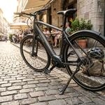 Hebie Hinterbaust&auml;nder 0661 &Uuml;L E FIX 40 | 28 bis 29 Zoll schwarz Rahmenbefestigung