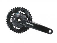SHIMANO Kurbelgarnitur FC-M315-B2 Kurbelgarnitur - 7-fach, 8-fach, 175 mm, 36-22