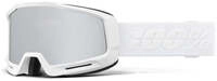 100% OKAN HiPER Schneebrille - HiPER Grey-Blue w/Silver ML Mirror
