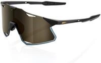 100% Hypercraft - Mirror Lens unis Matte Black - ultraleichte Performance-Sportbrille