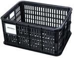 Basil Crate S Fahrradkiste schwarz, 17,5 Liter, recycelter Kunststoff, 39x29x20...