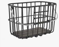 BROOKS Hoxton Basket Black - eleganter Fahrradkorb 25 Liter aus Aluminium mit
