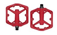 Crankbrothers Stamp 1 Gen 2 Plattformpedal rot, klein 100x100 mm, Nylon, 10 Pins pro