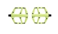 LOOK Trail Fusion Plattformpedale Lime, Composite Flat-Pedale mit 8 Pins, 107&times;105