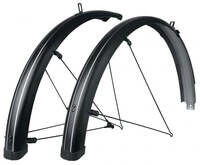 SKS Bluemels Stripes Schutzblech-Set 28" 69mm schwarz matt Alu-Kunststoff,