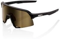 100% S3 - Mirror Lens unis Soft Tact Black - Performance-Sportbrille mit gro&szlig;em