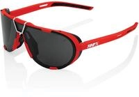 100% Westcraft - Mirror Lens unis Soft Tact Red - stylische Performance-Sportbrille
