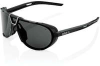 100% Westcraft - Smoke Lens unis Matte Black - stylische Performance-Sportbrille