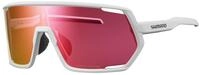 SHIMANO TECHNIUM MATTE WHITE RIDESCAPE RD Brille - robustes Vollranddesign f&uuml;r