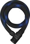 Abus Kabelschloss Steel-O-Flex IVERA Steel-O-Flex 7200 schwarz/blau L&auml;nge 85 cm