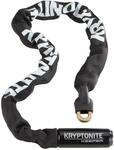 KRYPTONITE Kettenschloss Keeper 785 Schwarz - 85cm Fahrradschloss mit 7mm Kette