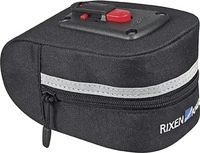KLICKfix 2179223720, KLICKfix Satteltasche Micro 100 schwarz 10x7x15cm mt Adapter