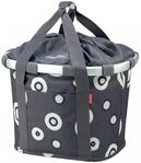 KLICKfix Fahrradkorb Fahrradtasche Bikebasket Reisenthel anthrazit 28x26x35 cm
