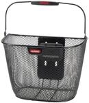 Klickfix Lenkerkorb Uni Plus schwarz h&ouml;henverstellbar 26x27x35 cm