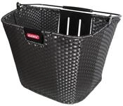 KLICKfix Structura Fahrradkorb schwarz Lenkerkorb 27x25x34 cm, abnehmbar, stabile