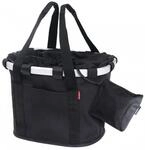 KLICKfix Fahrradkorb Fahrradtasche Bikebasket Reisenthel schwarz 28x26x35 cm
