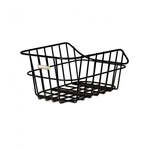 Basil Cento Aluminium Hinterradkorb schwarz 45 &times; 33 &times; 21 cm -