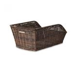 Basil Hinterradkorb Cento braun Rattan 47x34x22 cm