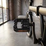 XLC Faltpedal PD-F01 Kunststoff schwarz Reflektor