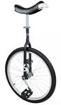 QU-AX Einrad OnlyOne 24" schwarz Alufelge, Reifen schwarz