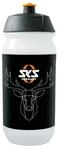 SKS Trinkflasche Small 500 ml Kunststoff transparent - mit stylischem Hirsch-Motiv,