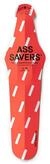 Ass Savers ASR-1 Regular Spritzschutz Hinterrad Bold Rain Red Flexibler Schutz vor