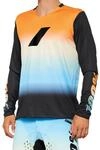 100% R-Core X LE Long Sleeve Jersey S Sunset - ultraleichtes DH/Enduro-Trikot