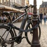 AXA Faltschloss Foldable 8 - 130 130 - flexibles Fahrradschloss mit hoher...