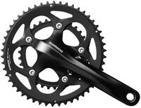 SHIMANO Kurbelgarnitur FC-RS400 10-fach, 170 mm, 50-34 Z&auml;hne, 34 Z&auml;hne, Schwarz
