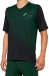100% Celium Short Sleeve Jersey S Forest Green/Black - ultraleichtes MTB-Trikot
