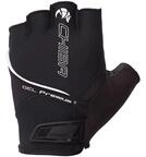 CHIBA Gel Premium - Radhandschuhe kurz, schwarz, L, Gelpolster, atmungsaktiv