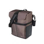 Basil Move Einzelpacktasche MIK Hooks 15 Liter braun - wasserabweisend, Helmfach &