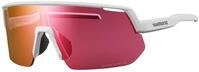 SHIMANO TECHNIUM L MATTE WHITE RIDESCAPE L MATT - leichte Performance-Radsportbrille