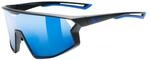 uvex Skyryse Black Matt - Mirror Blue Sportbrille, Einheitsgr&ouml;&szlig;e