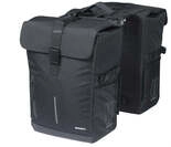 Basil Move Doppelpacktasche MIK 30 Liter - schwarz, wasserabweisend, inkl.