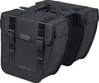Basil Tour MIK Doppelfahrradtasche - 28 Liter Schwarz