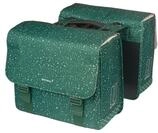 Basil Flair Doppelpacktasche 35 Liter Gr&uuml;n - MIK System Hinterradtasche inkl.