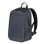 Basil Fahrradrucksack Urban Dry charcoal melee 18l 33x19x50