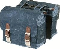 Basil Boh&egrave;me Double Bag MIK 2.0 - Doppeltasche 35 Liter - Doppelpacktasche -