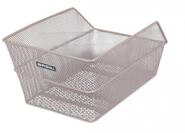 Hinterradkorb Basil Cento nude metallic, engmaschig, Stahl, FM