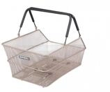 Basil Cento MIK Heckfahrradkorb 39x24x13 cm - abnehmbarer Stahlkorb, inkl.