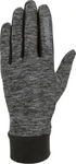 CHIBA Allround Light - Radhandschuhe hellgrau S, Polartec-Fleece, Touchfunktion,