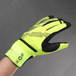 CHIBA Express+ - Radhandschuhe neongelb XS mit Regen&uuml;berzug und Gelpolsterung