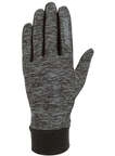 CHIBA Allround Light - Radhandschuhe XS hellgrau, Polartec-Fleece, Touchfinger,