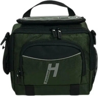 Haberland LKF315 20 X, Haberland Lenkertasche 6l Bottle gr&uuml;n/schwarz - praktische