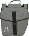 Haberland DT983170, Haberland Doppeltasche 31l Basic L 3.0 grau - flexible