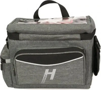 Haberland LKF32070A, Haberland Lenkertasche 8l Max grau - praktische
