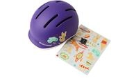 Thousand JR Kinderhelm Party Purple Unisize XS (49-53cm) - Leichter Fahrradhelm mit