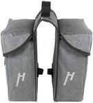 Haberland Doppeltasche 25l Basic M 3.0 grau - flexible Gep&auml;ckl&ouml;sung f&uuml;r den...