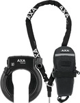 AXA 2231020900, Axa Rahmenschloss Set Defender/ RLC 140 Einsteckkette+ Outdoor...